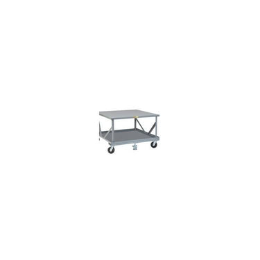 Fixed Height Mobile Pallet Stand - Model 2PDFS406PH2FLLR